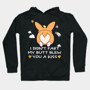 I Didn't Fart My Butt Blew You A Kiss (69) Hoodie